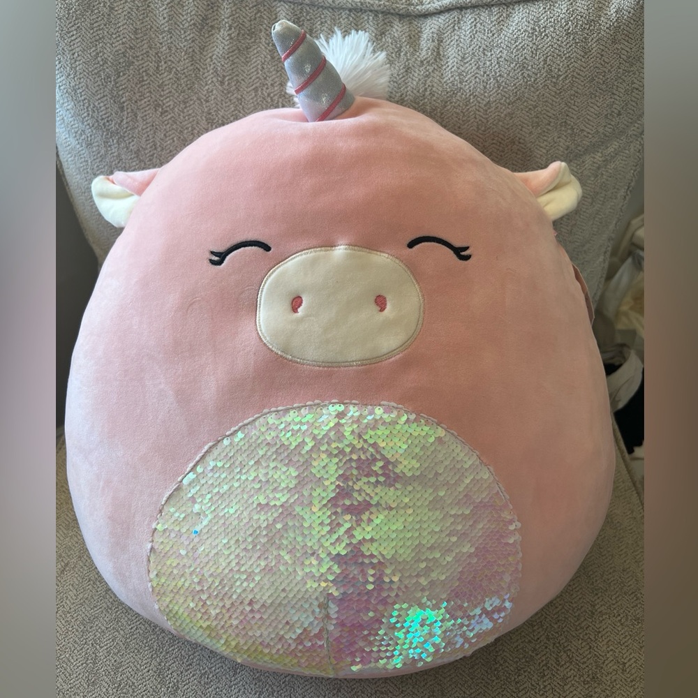 Squishmallow Londyn the Unicorn 16”. Rare. Discontinued